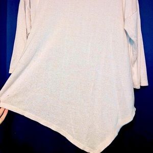 Light pink mid sleeved blouse